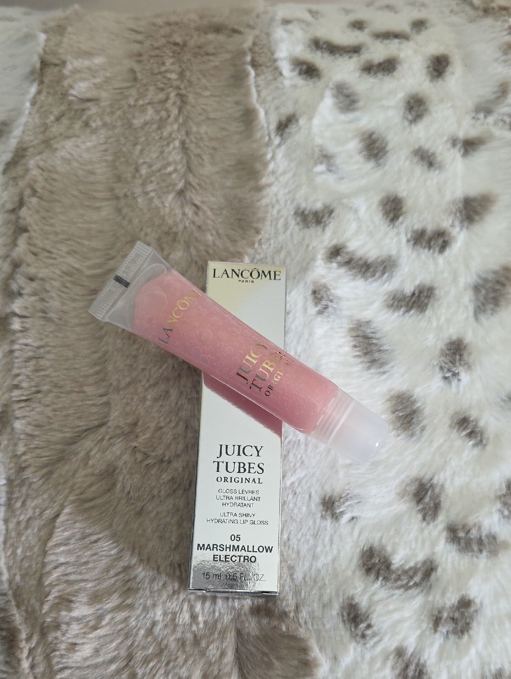 Lancôme Juicy Tubes Lip Gloss - Marshmallow Pink Sheer